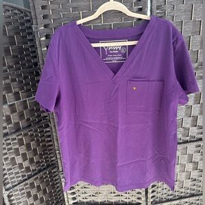 Poppy The Wilder Sz XL scrub top